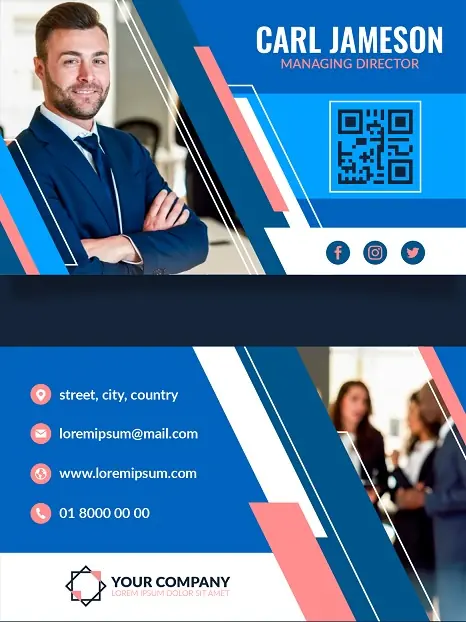 Employment Business Card 141