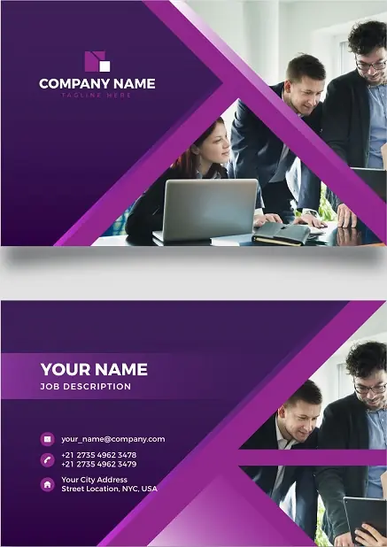 Employment Business Card 391
