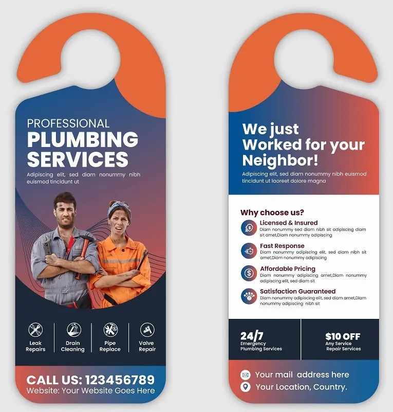 Electricians Door Hanger 131
